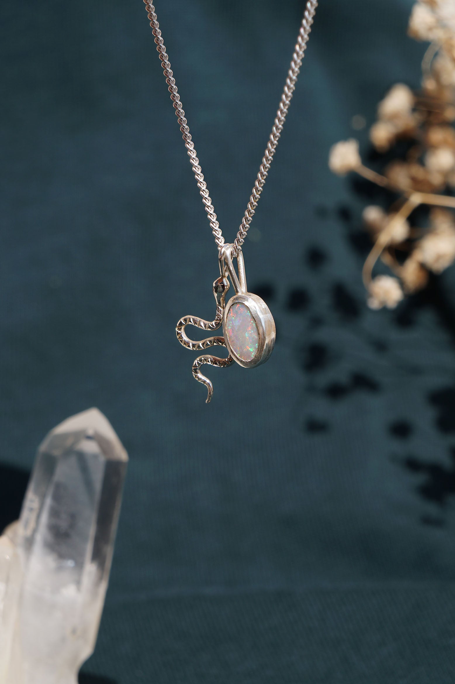 opal necklace