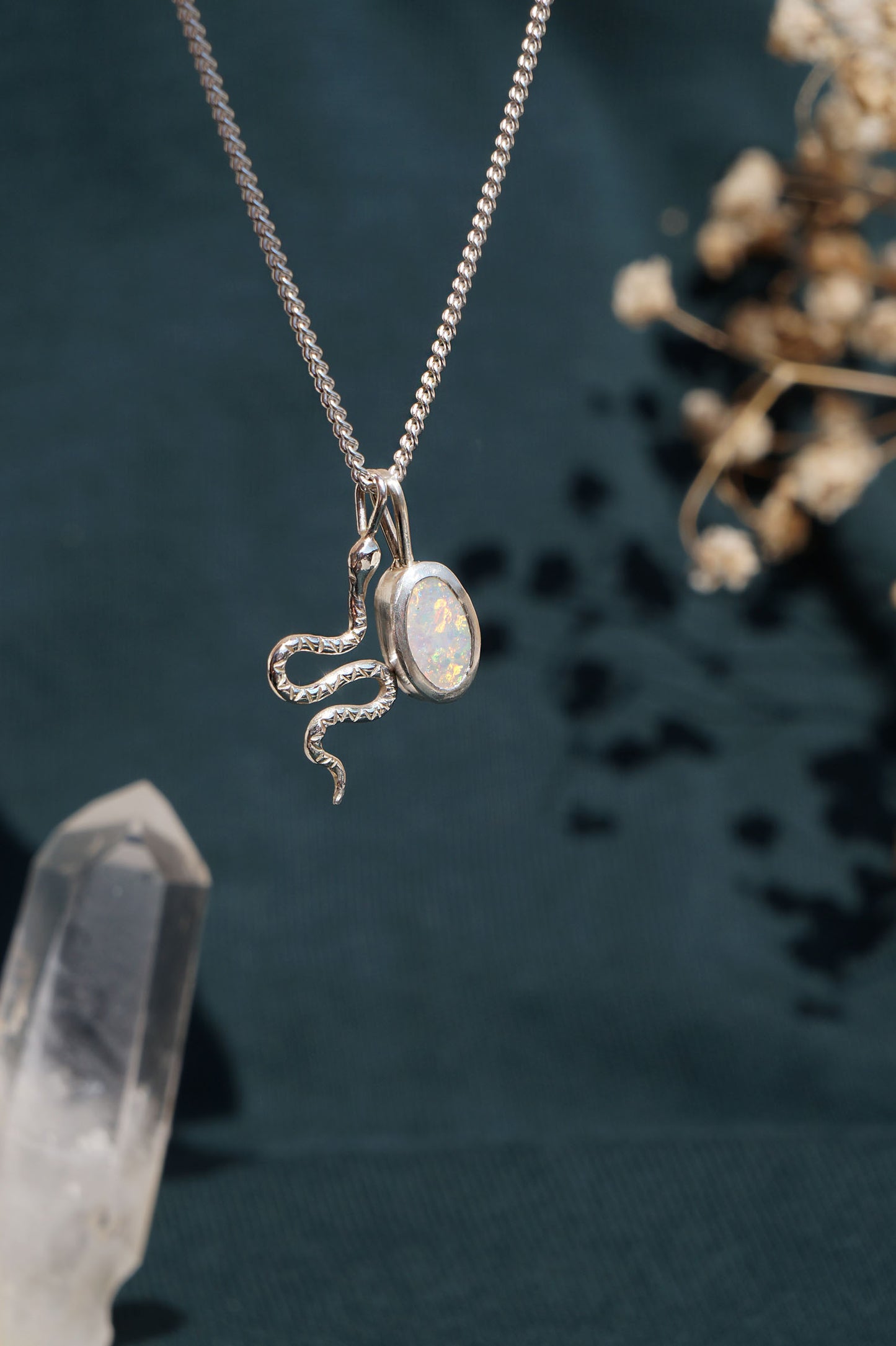 opal necklace