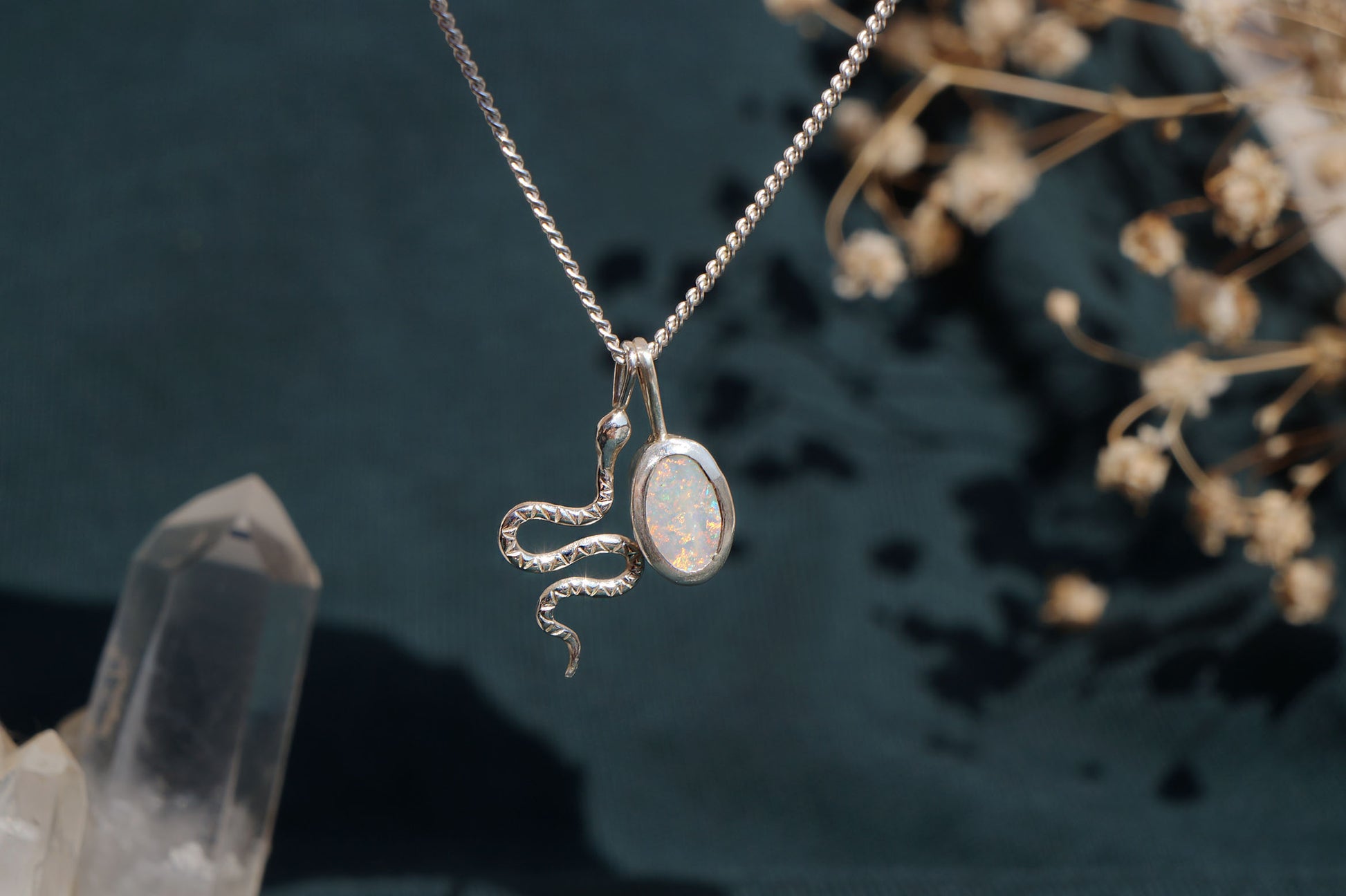 opal necklace