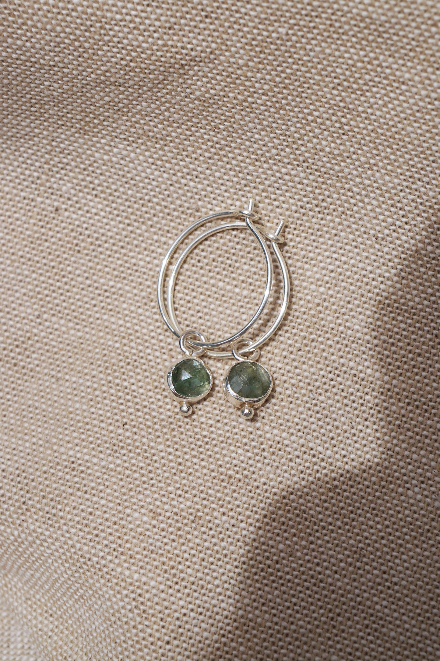 Silver Hoops