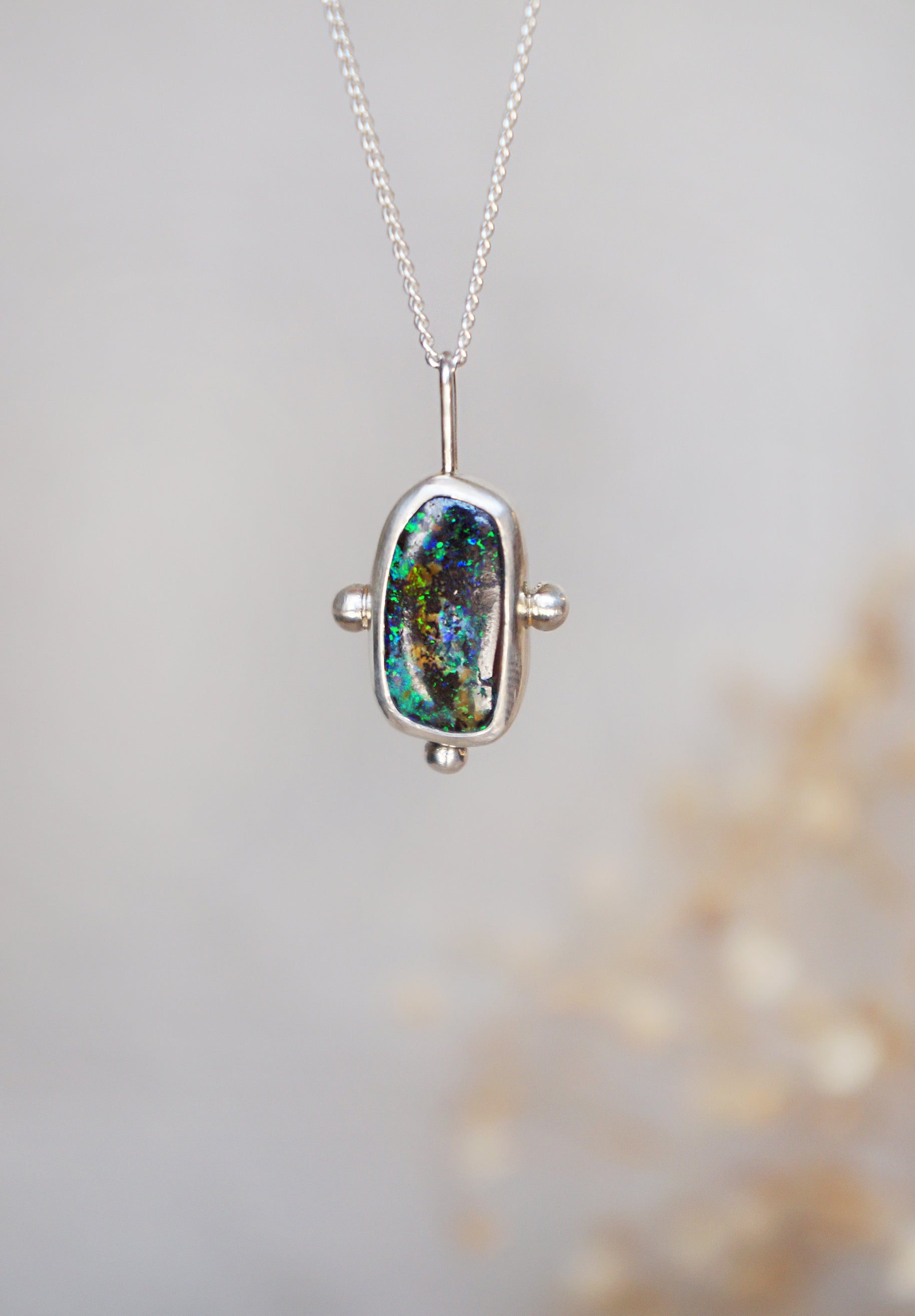 opal necklace australian