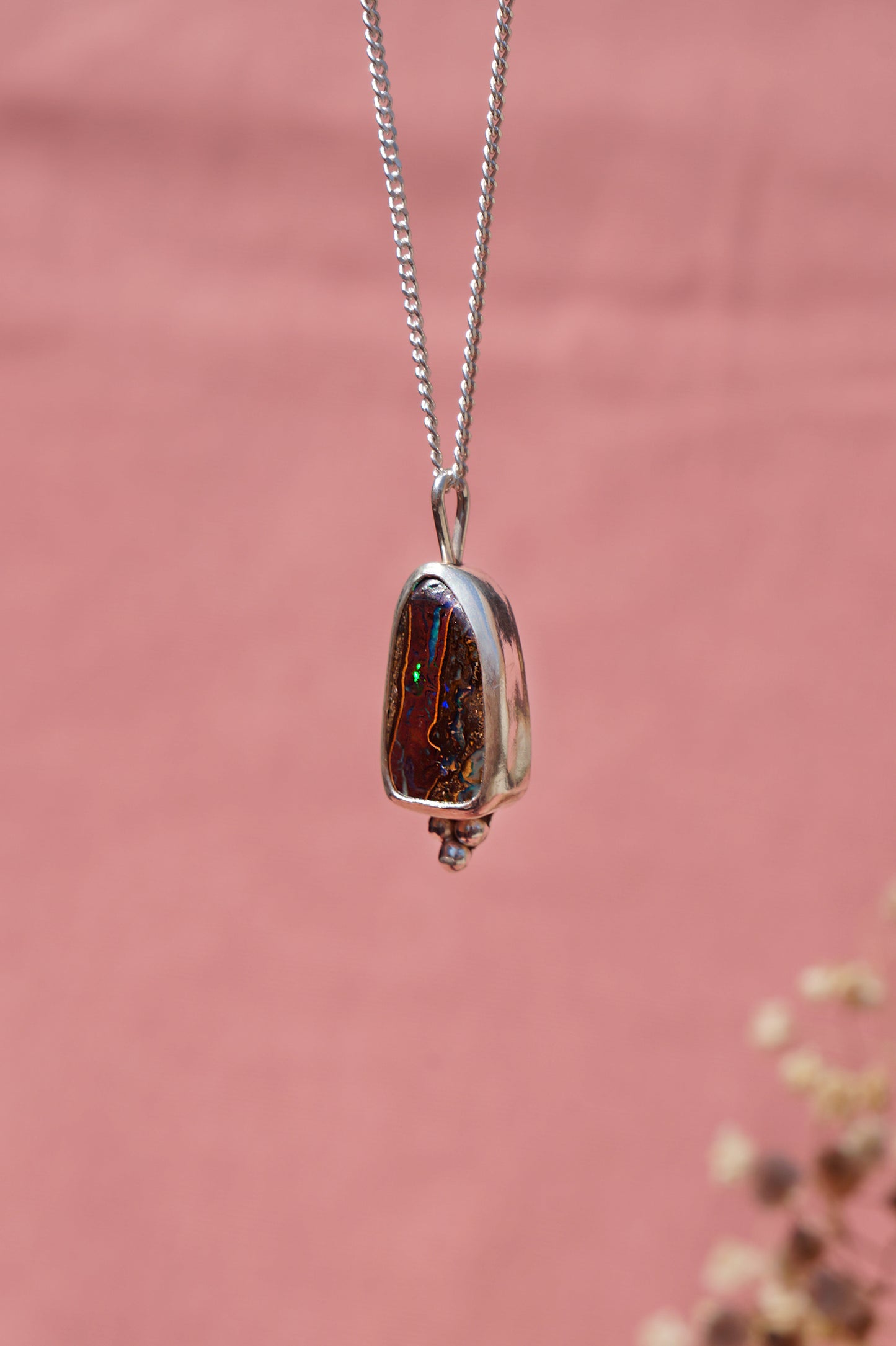 opal necklace australian