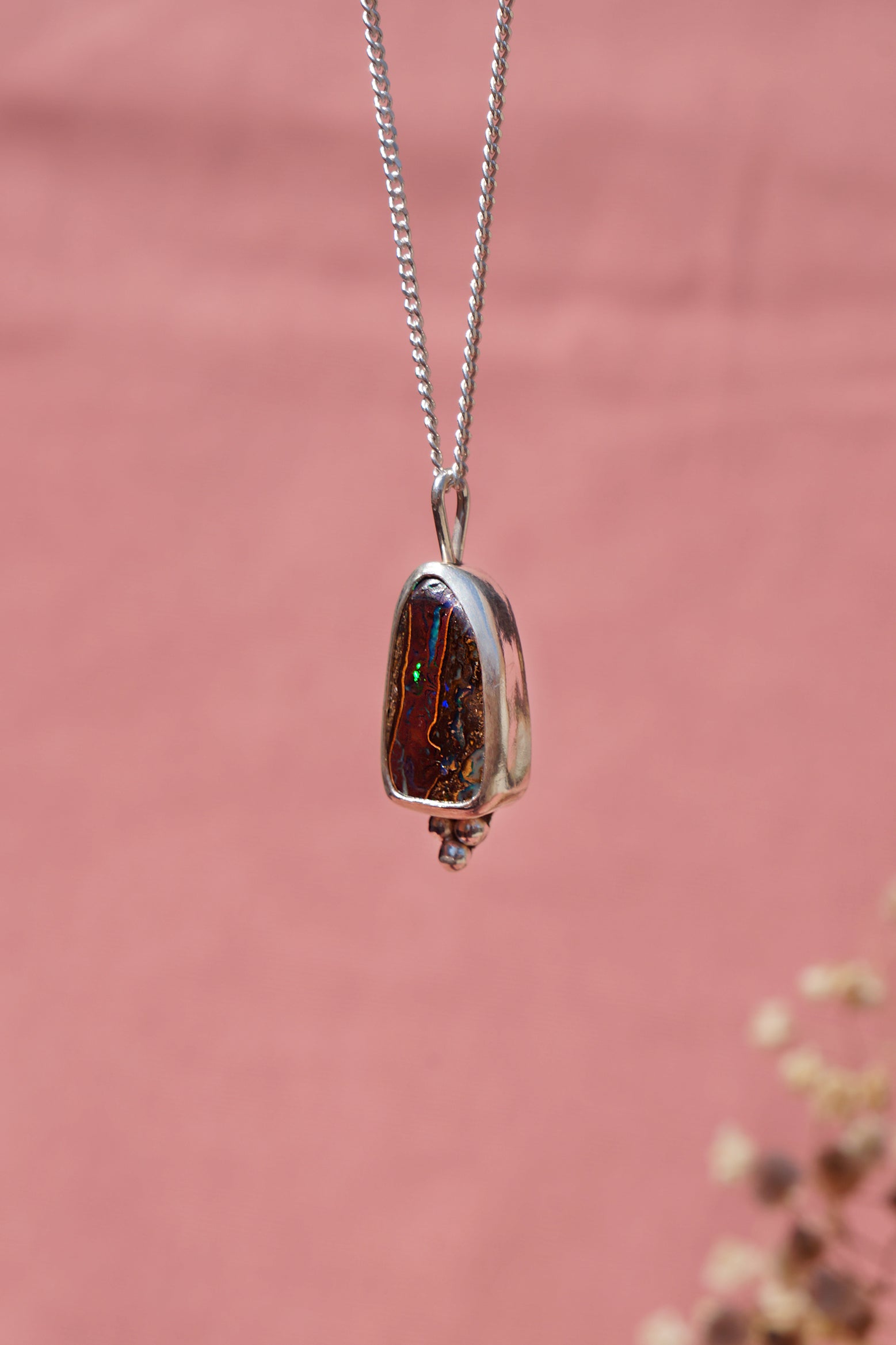 opal necklace australian