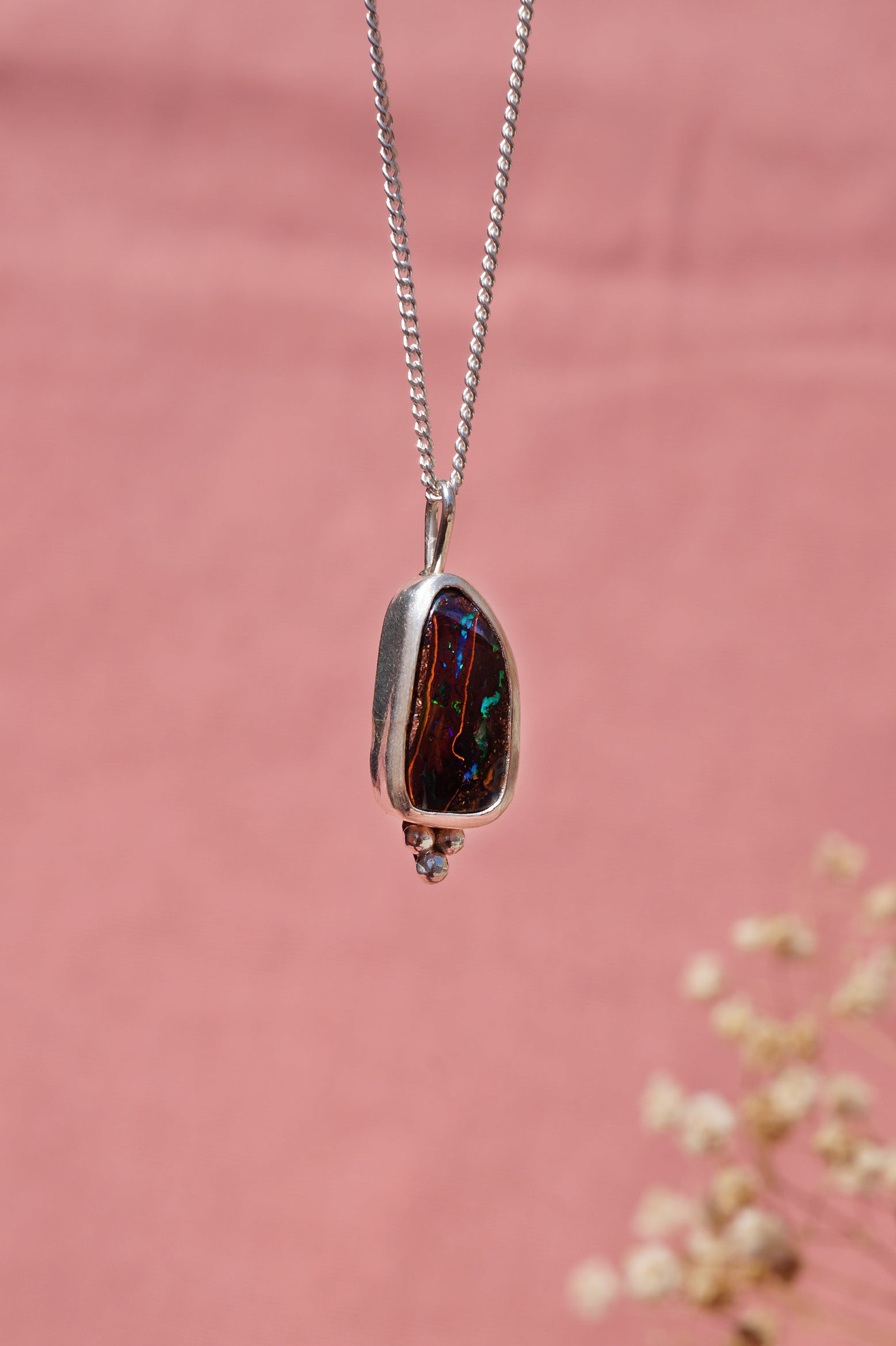 opal necklace australian