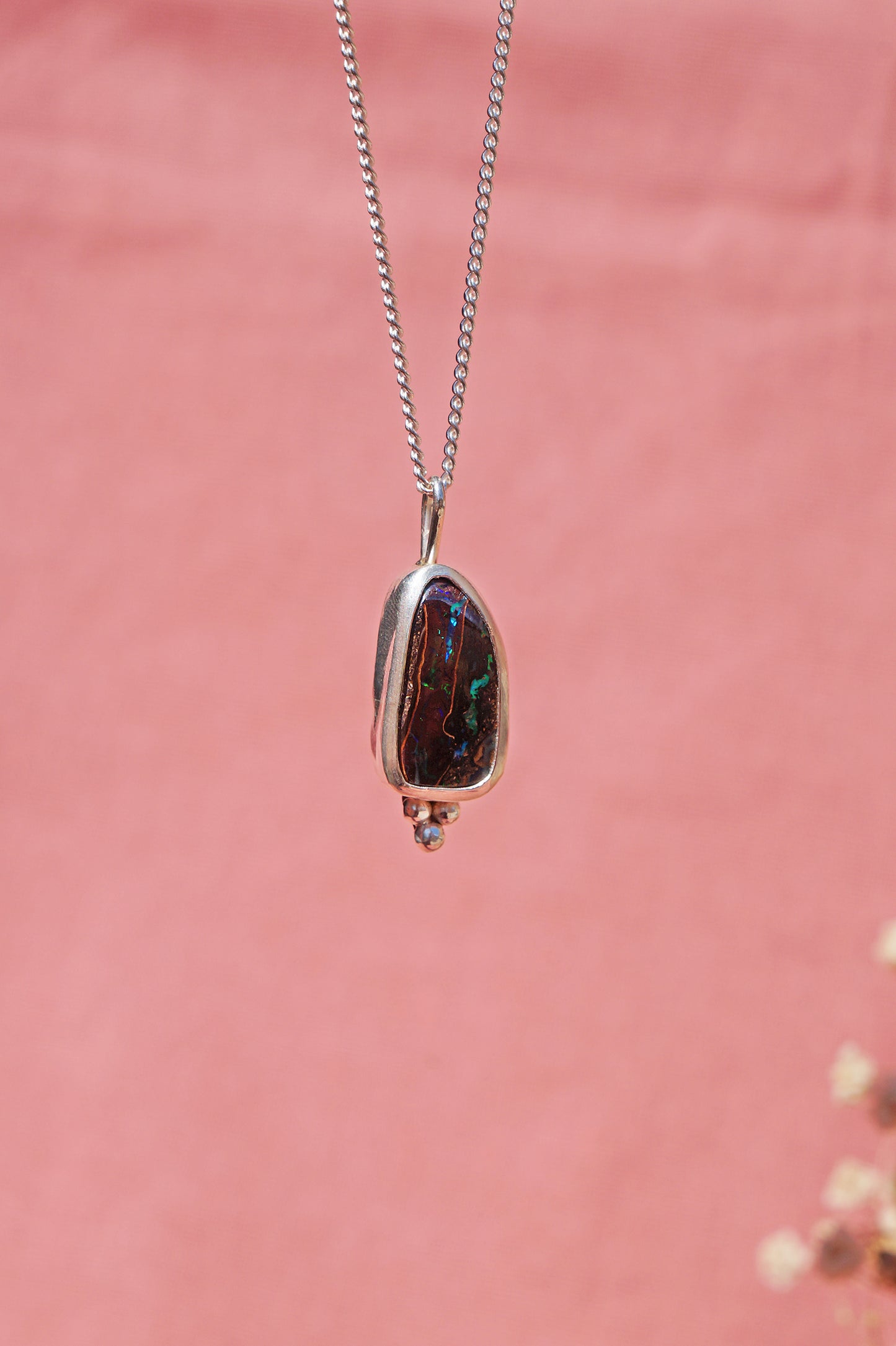 opal necklace australian