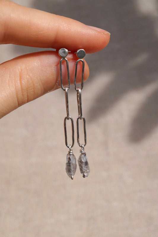 Allyra earrings silver