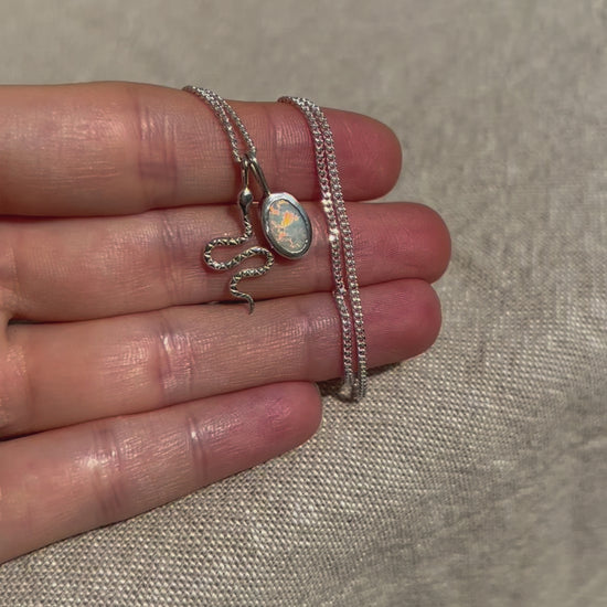 opal necklace